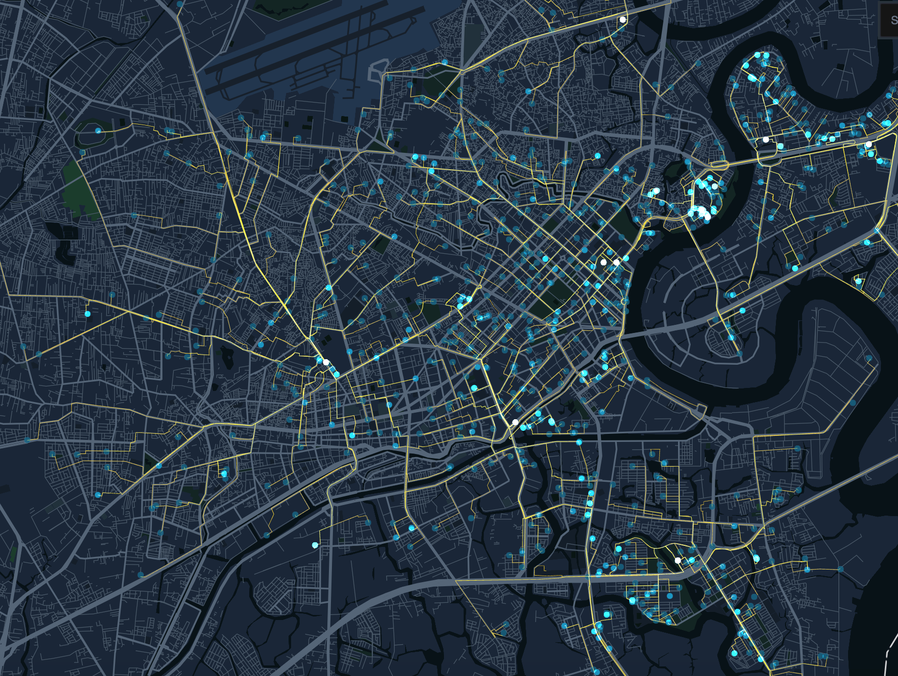 Explorer - AhaMove's geospatial analytic tool